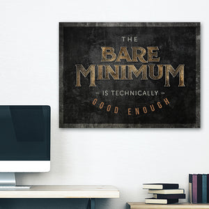 The Bare Minimum