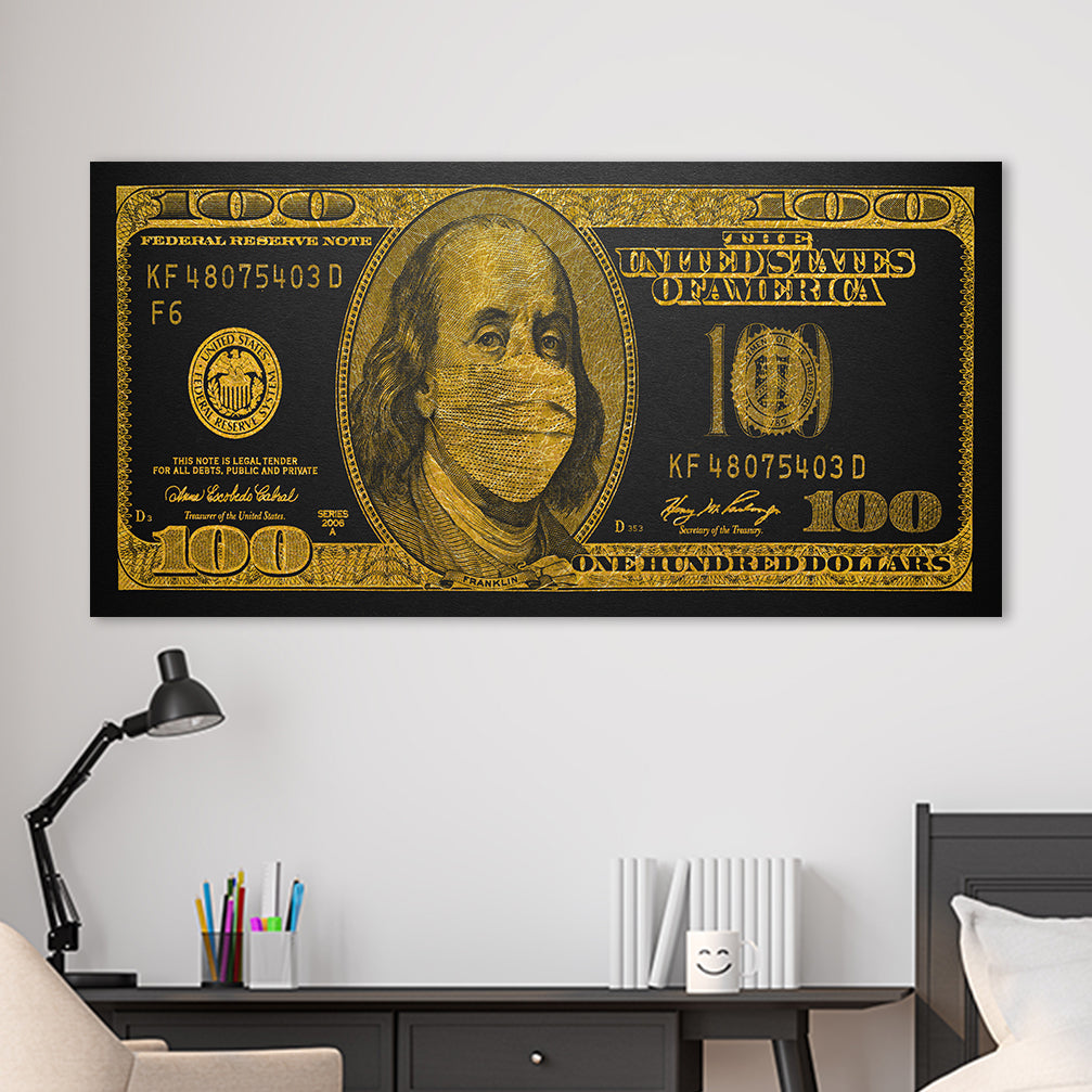 Masked $100 - Gold