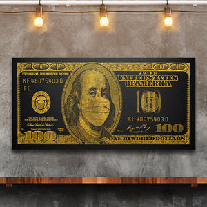 Masked $100 - Gold